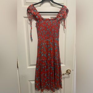 Love, Whit by Whitney Port Red Floral Dress